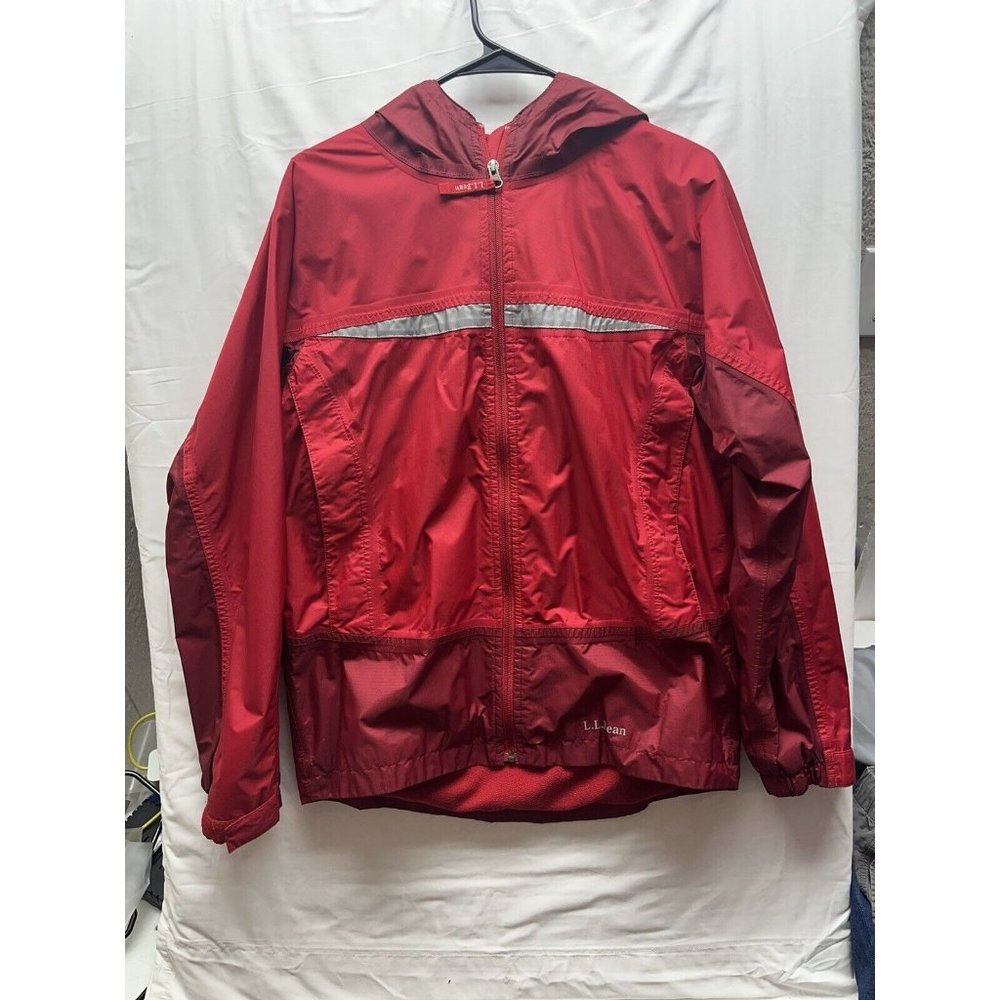 LL‎ Bean Vintage 90’s Hooded Jacket. Kids XL Women Small/Medium Lined